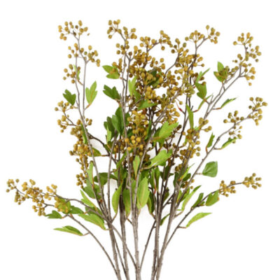 Artificial Yellow Berry Spray Artificial Yellow Berry Spray