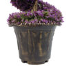 Purple Leaf Twisted Topiary Tree Planter