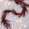 Luxury Christmas Red Berry Garland