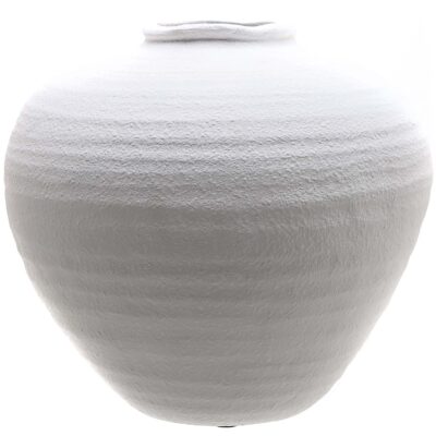 Regola Matt White Ceramic Vase Regola Matt White Ceramic Vase